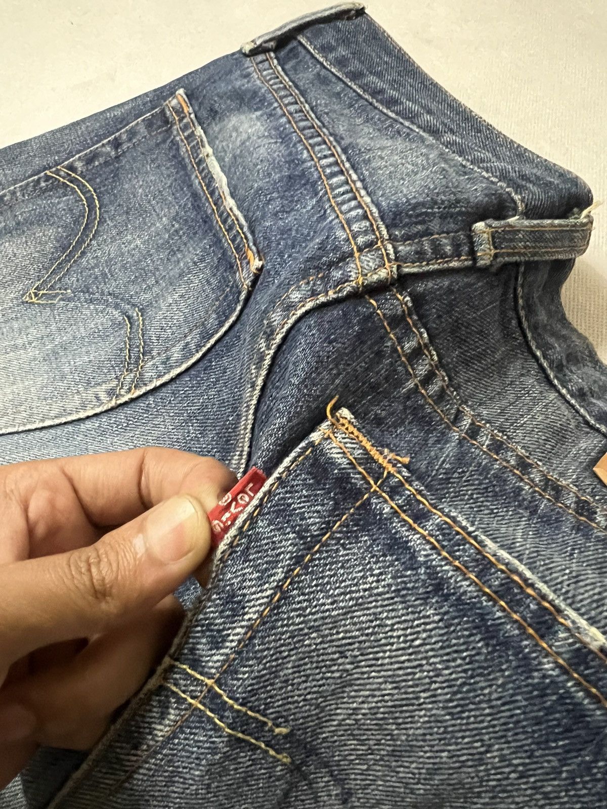 Levi's Vintage Levis 542 Distressed Denim Size US 32 / EU 48 - 15 Thumbnail