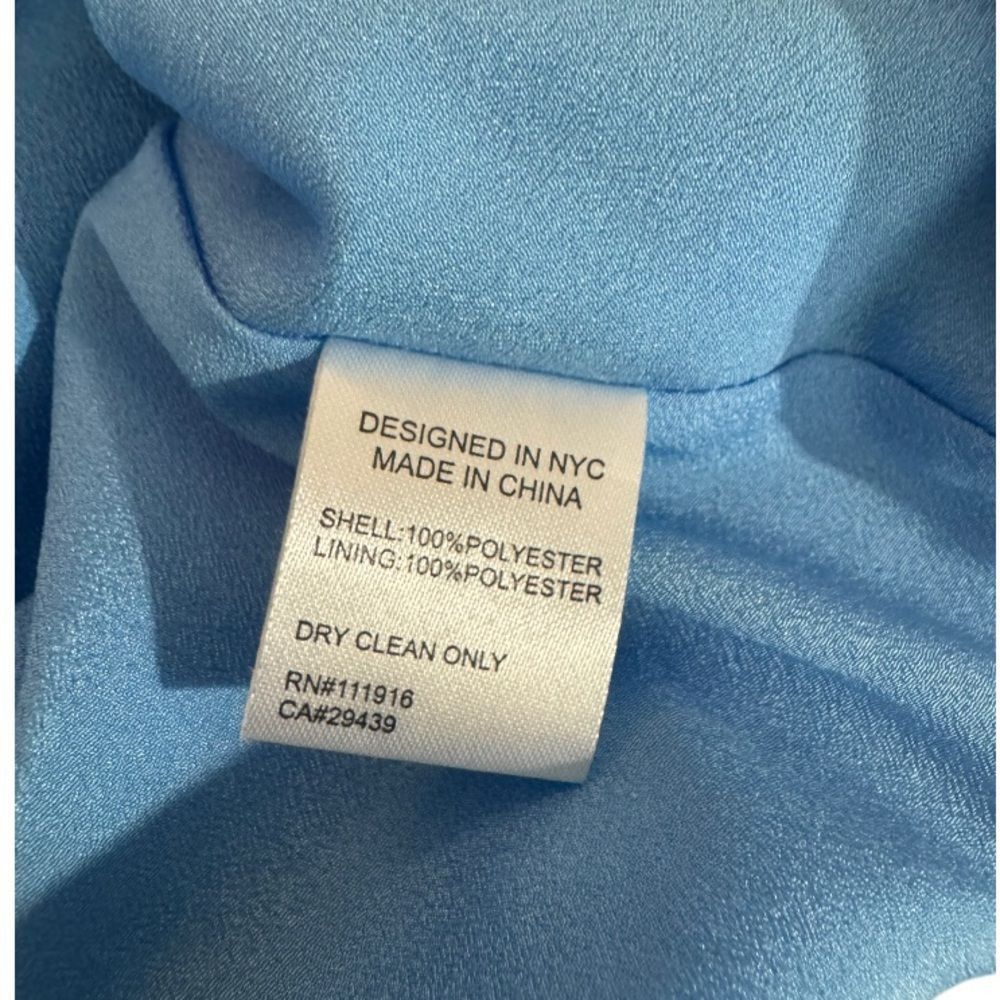 Other Yumi Kim SZ S Sky Blue Rose Garden One Shoulder Mini Dress Size S / US 4 / IT 40 - 5 Thumbnail