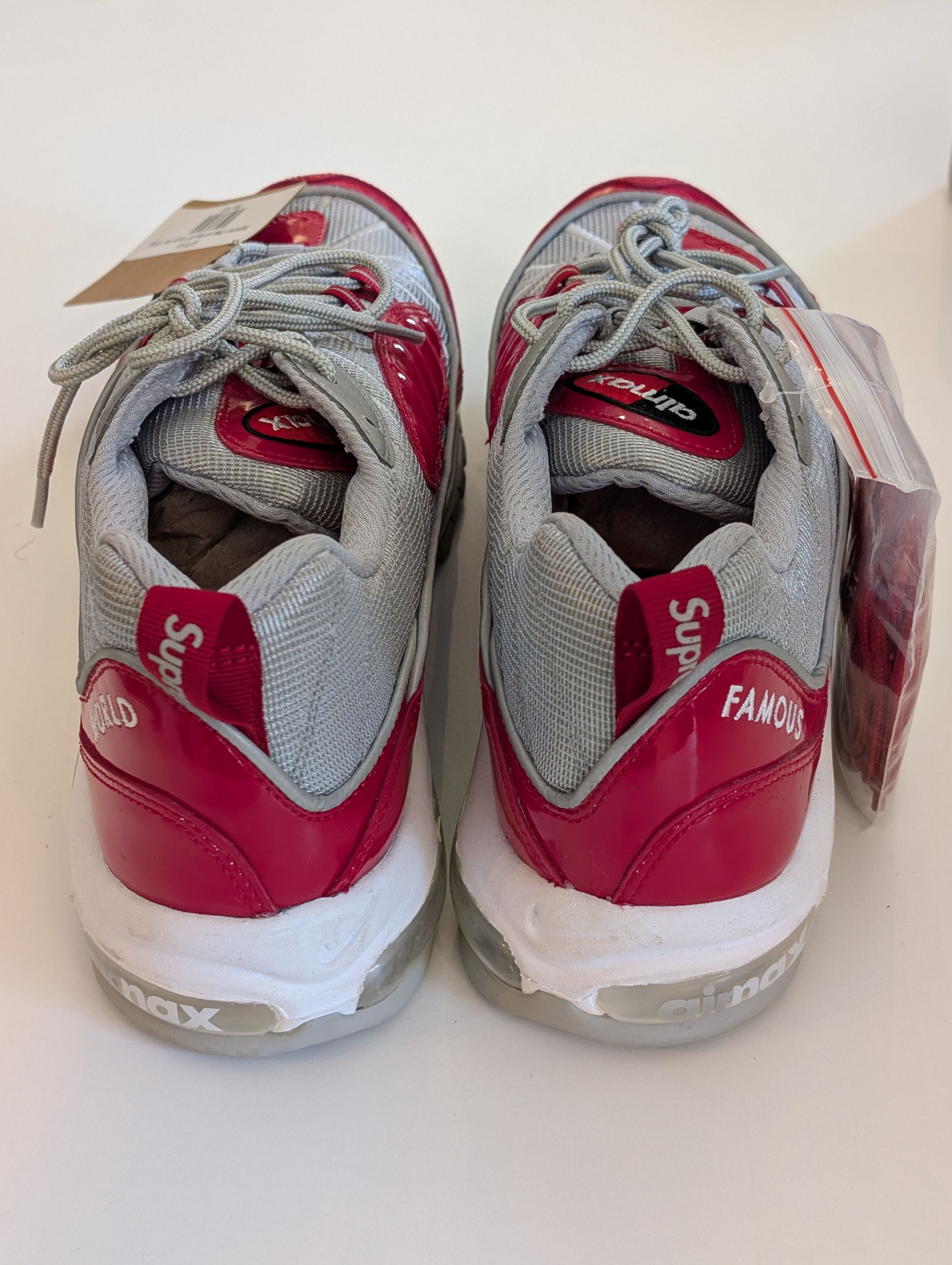 Nike × Supreme Supreme x Nike Air Max 98 'Varsity Red' 2016 Size US 12.5 / EU 45-46 - 7 Thumbnail