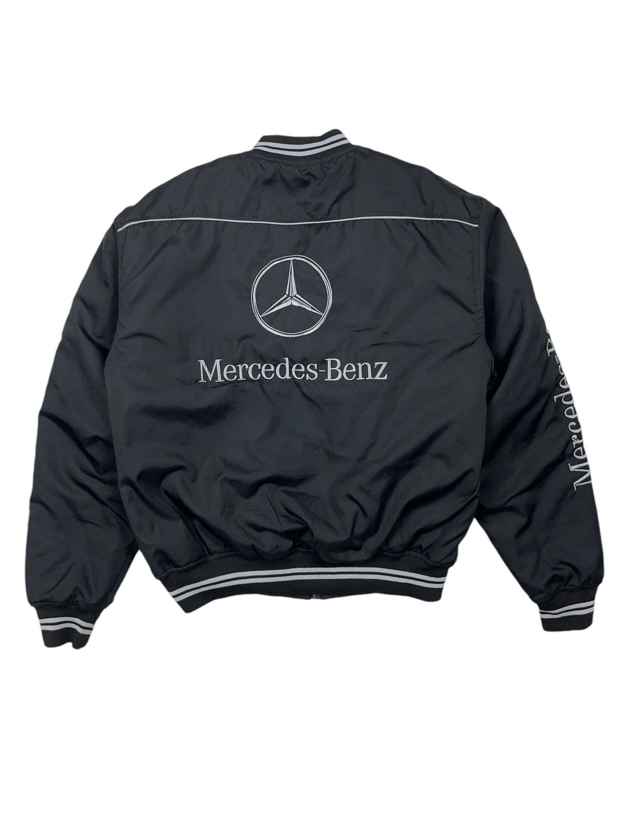 Mercedes-Benz Vintage AMG Mercedes Benz Racing Bomber Jacket Siemens Size US L / EU 52-54 / 3 - 2 Thumbnail