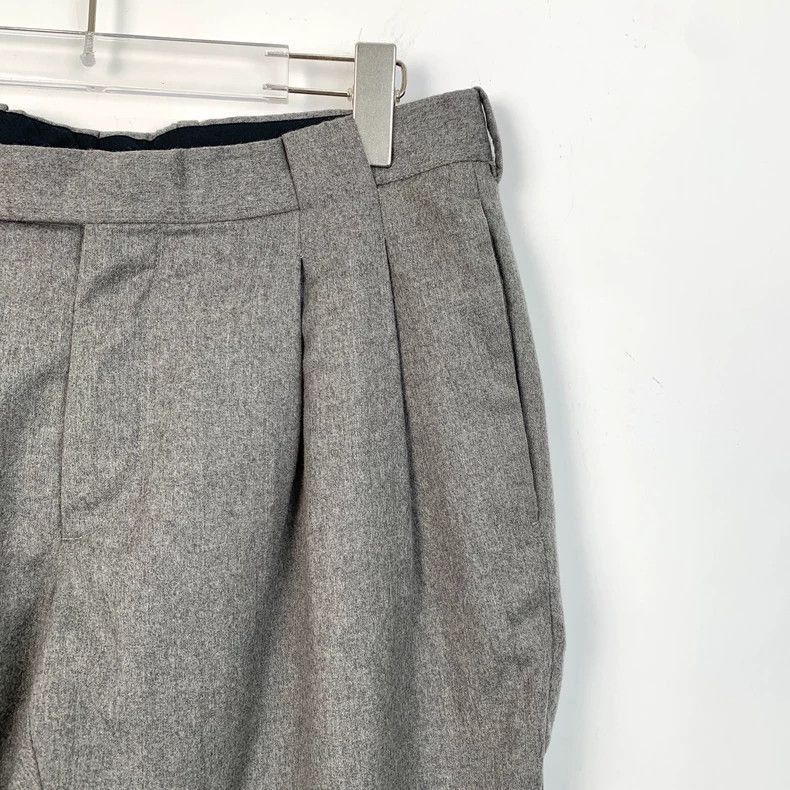 Dior Dior Gray Wool Casual Trousers Size 46 S-2507 Size 41" - 3 Thumbnail