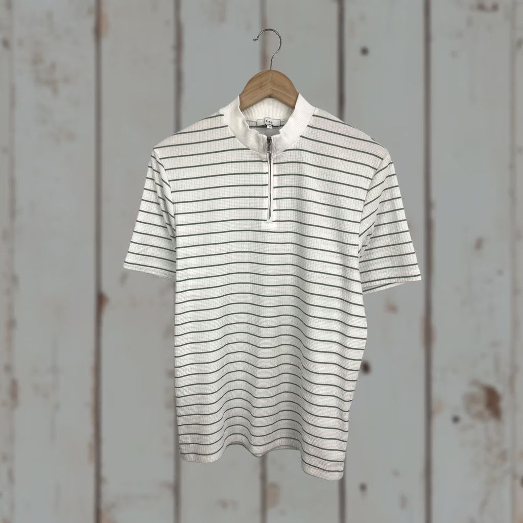 Reiss Reiss Luxury Polo T-Shirt M White Polo shirt Mens Size US M / EU 48-50 / 2 - 1 Thumbnail
