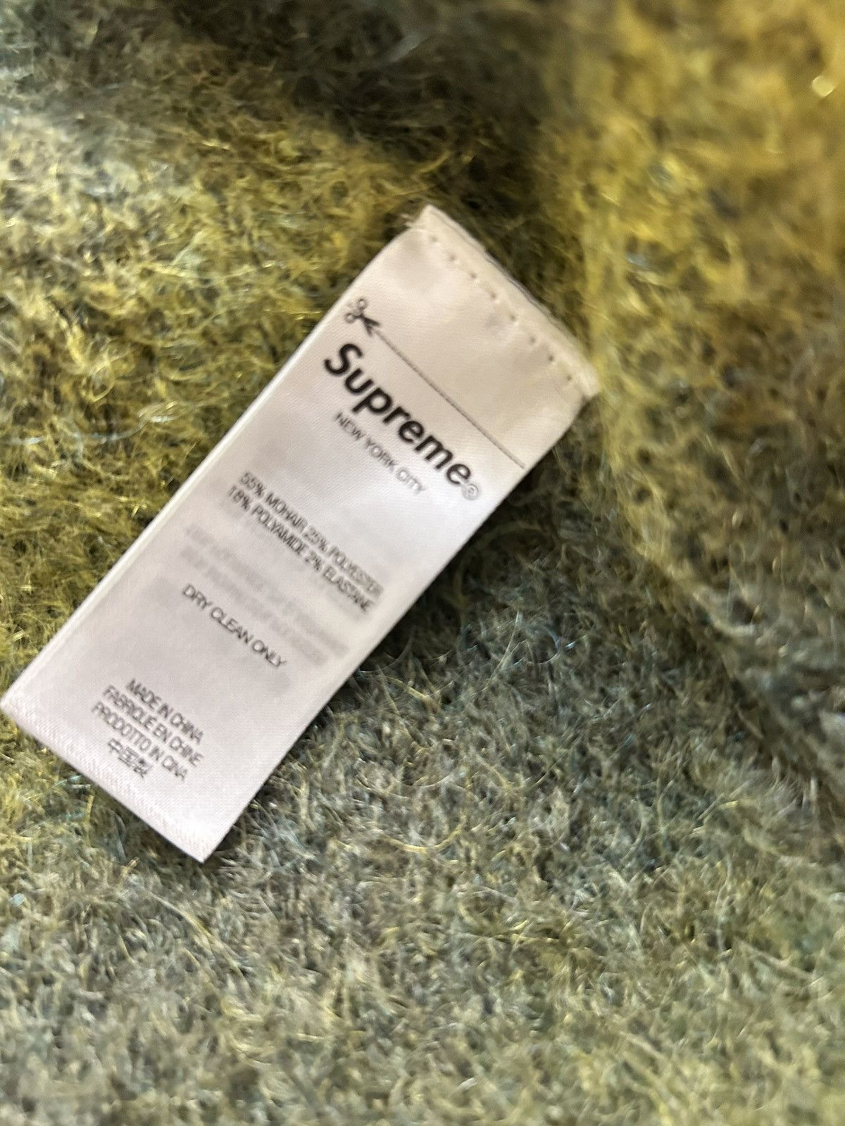 Hysteric Glamour × Supreme Supreme Hysteric Glamour Mohair Zip Up Hooded Sweater Size US L / EU 52-54 / 3 - 6 Thumbnail