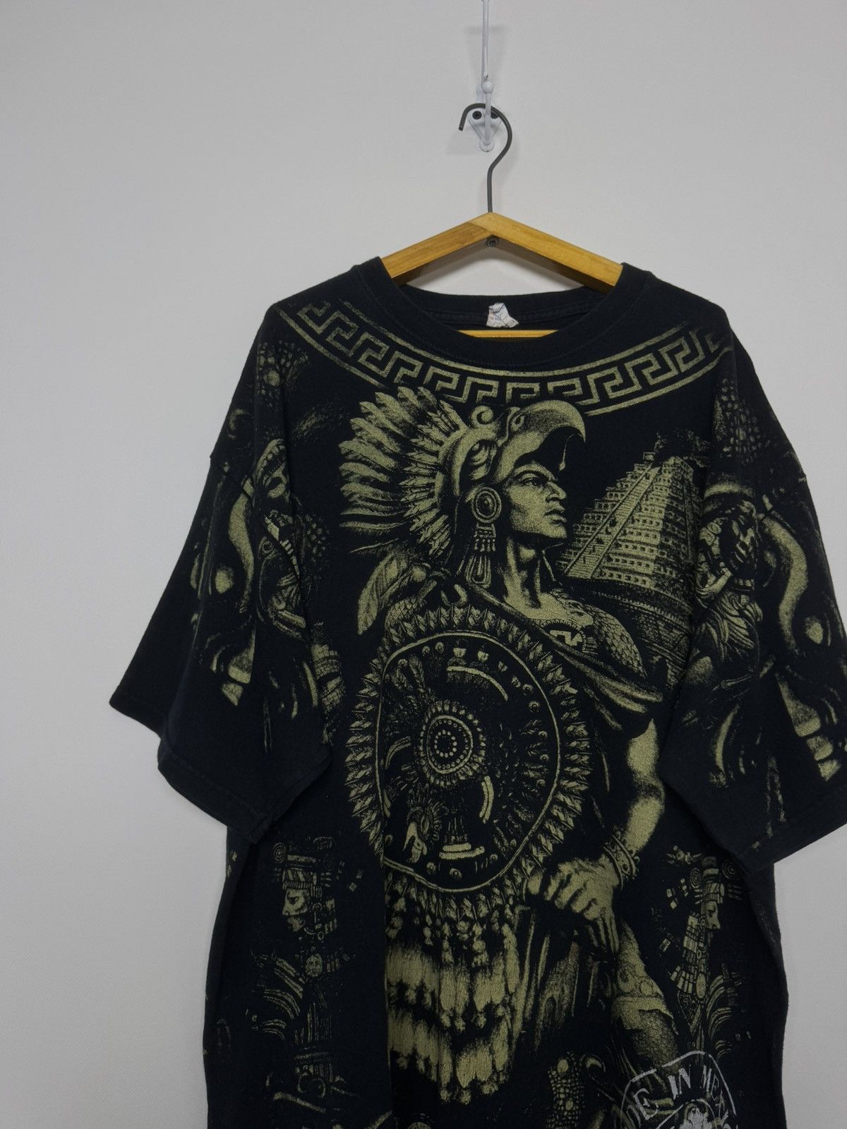 Vintage Vintage Aztex Puerio Vallarta Mexico All Over Print Shirt Size US XXL / EU 58 / 5 - 1 Thumbnail