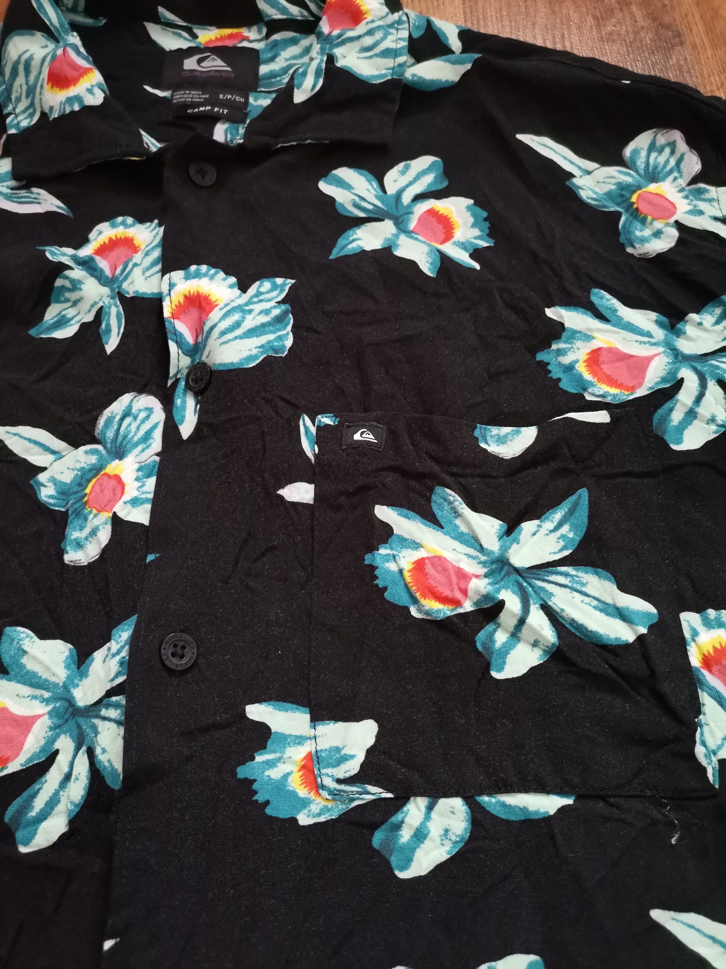 Quiksilver Quiksilver Floral Shirt Size US S / EU 44-46 / 1 - 2 Thumbnail