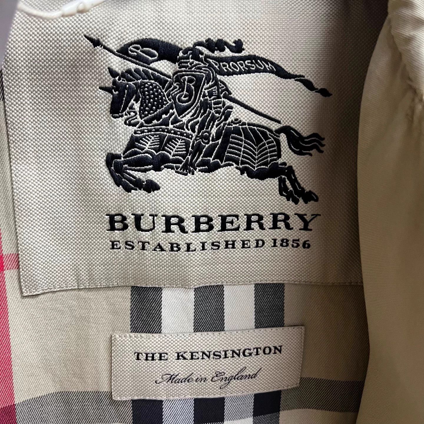 Burberry Burberry Khaki Trench Square Logo Women's 8 Size XS / US 0-2 / IT 36-38 - 4 Thumbnail