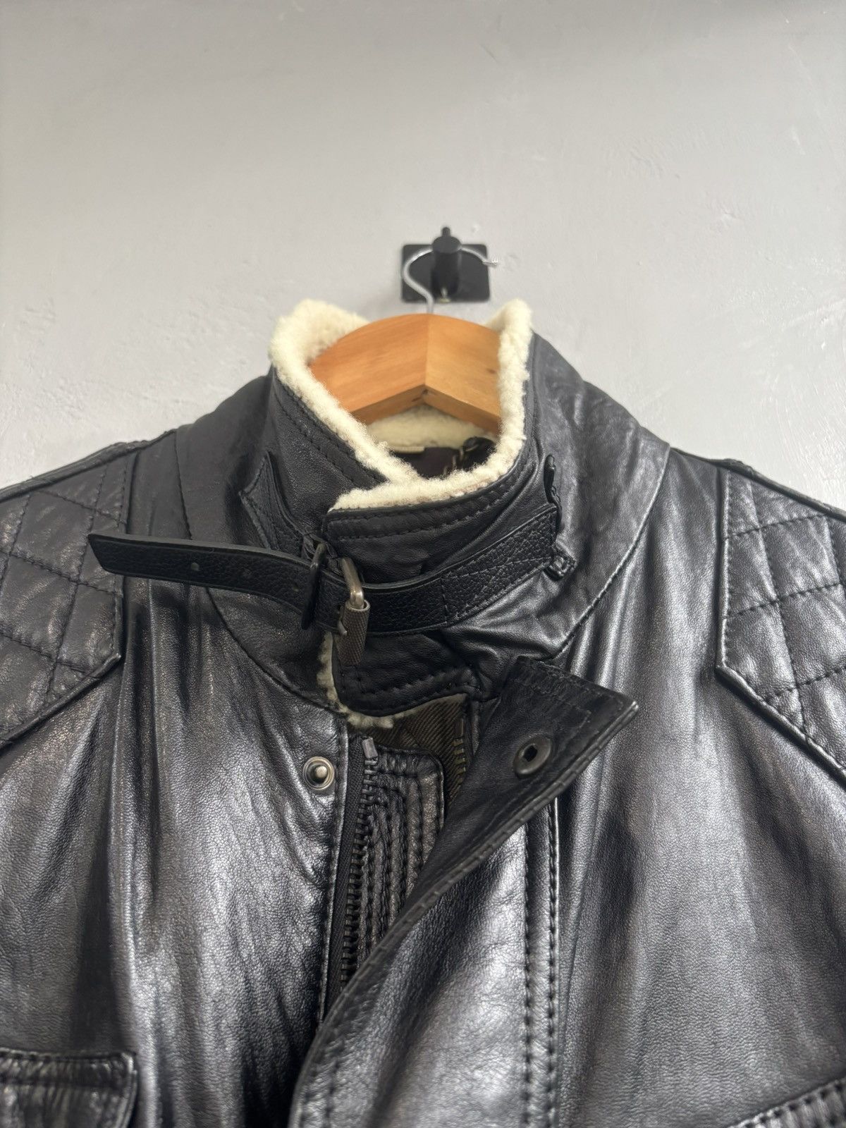 Burberry Burberry By Christopher Bailey M-65 lamb leather jacket. Size US M / EU 48-50 / 2 - 10 Thumbnail