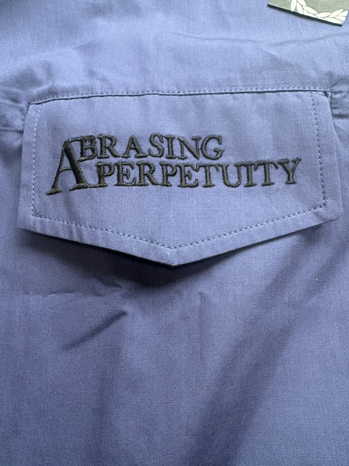 Fred Perry × Raf Simons Raf Simons x Fred Perry Blue Patch Shirt BNWT L Size US L / EU 52-54 / 3 - 9 Thumbnail