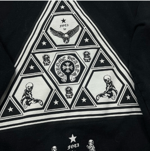 Chrome Hearts Chrome Hearts hooded sweatshirt / hoodie jacket Size US S / EU 44-46 / 1 - 4 Thumbnail