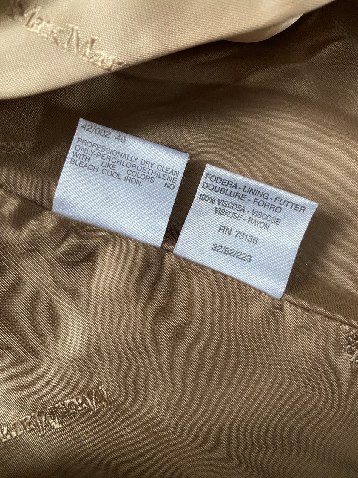 Max Mara Max Mara Long Coat Jacket Women’s Wool Cashmere US 6 Camel Size M / US 6-8 / IT 42-44 - 7 Thumbnail