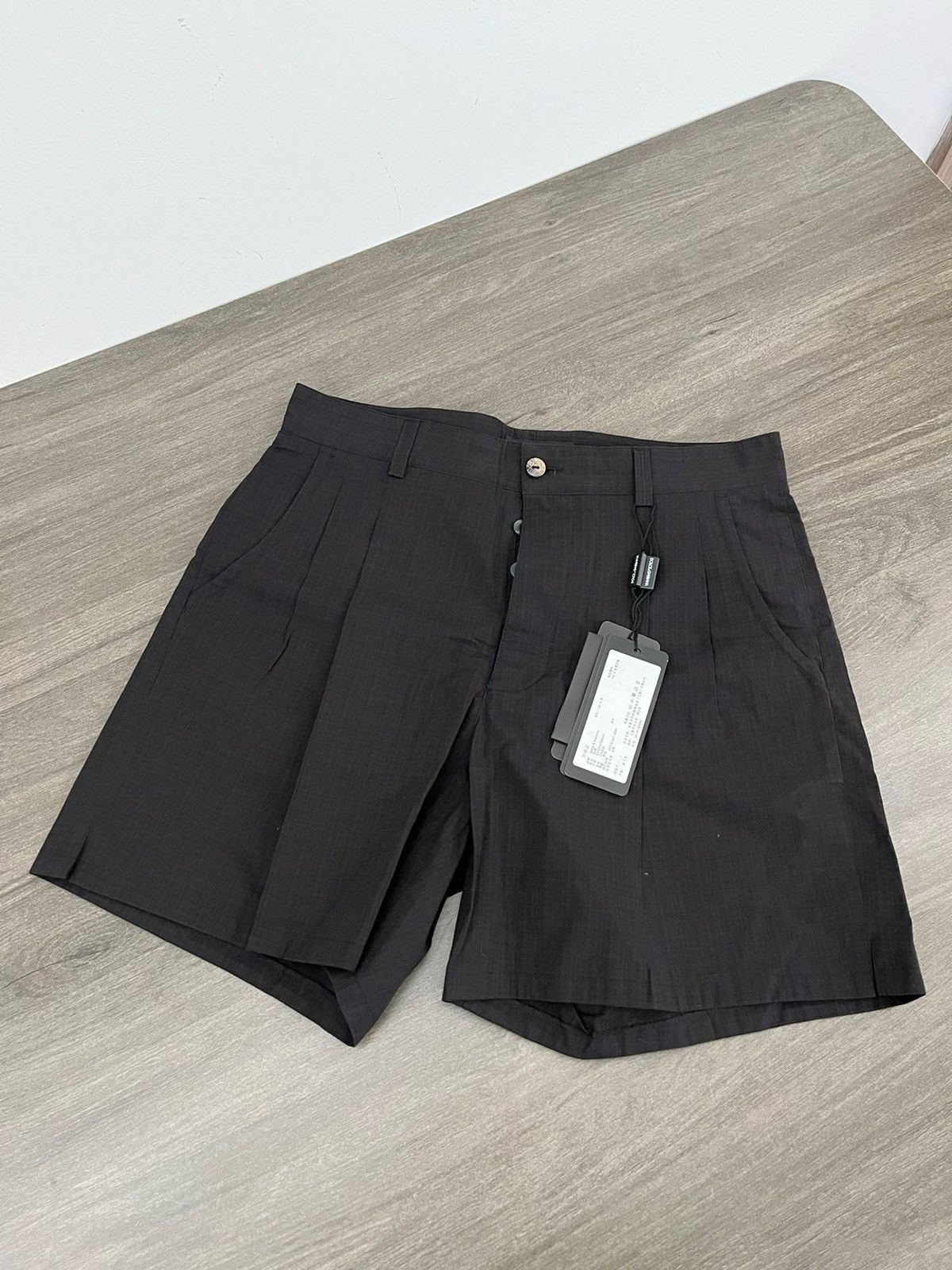 image of Dolce Gabbana Dg Shorts Size 46 in Black, Men's