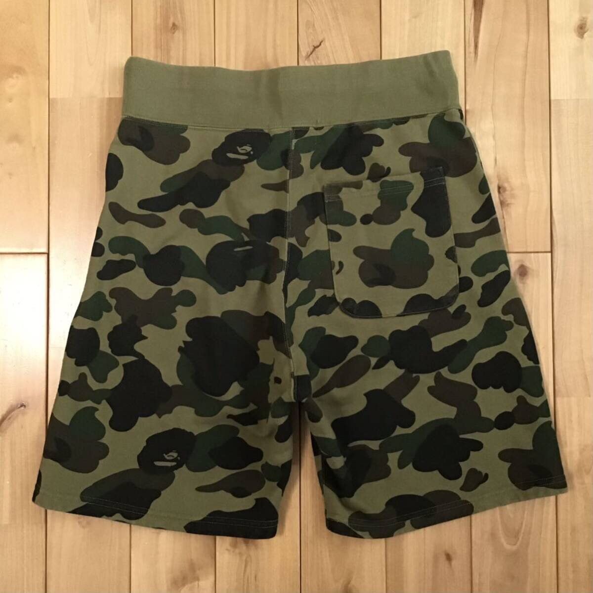 Bape BAPE Sweat shorts 1st camo green a bathing ape ★size S Size US 30 / EU 46 - 2 Thumbnail