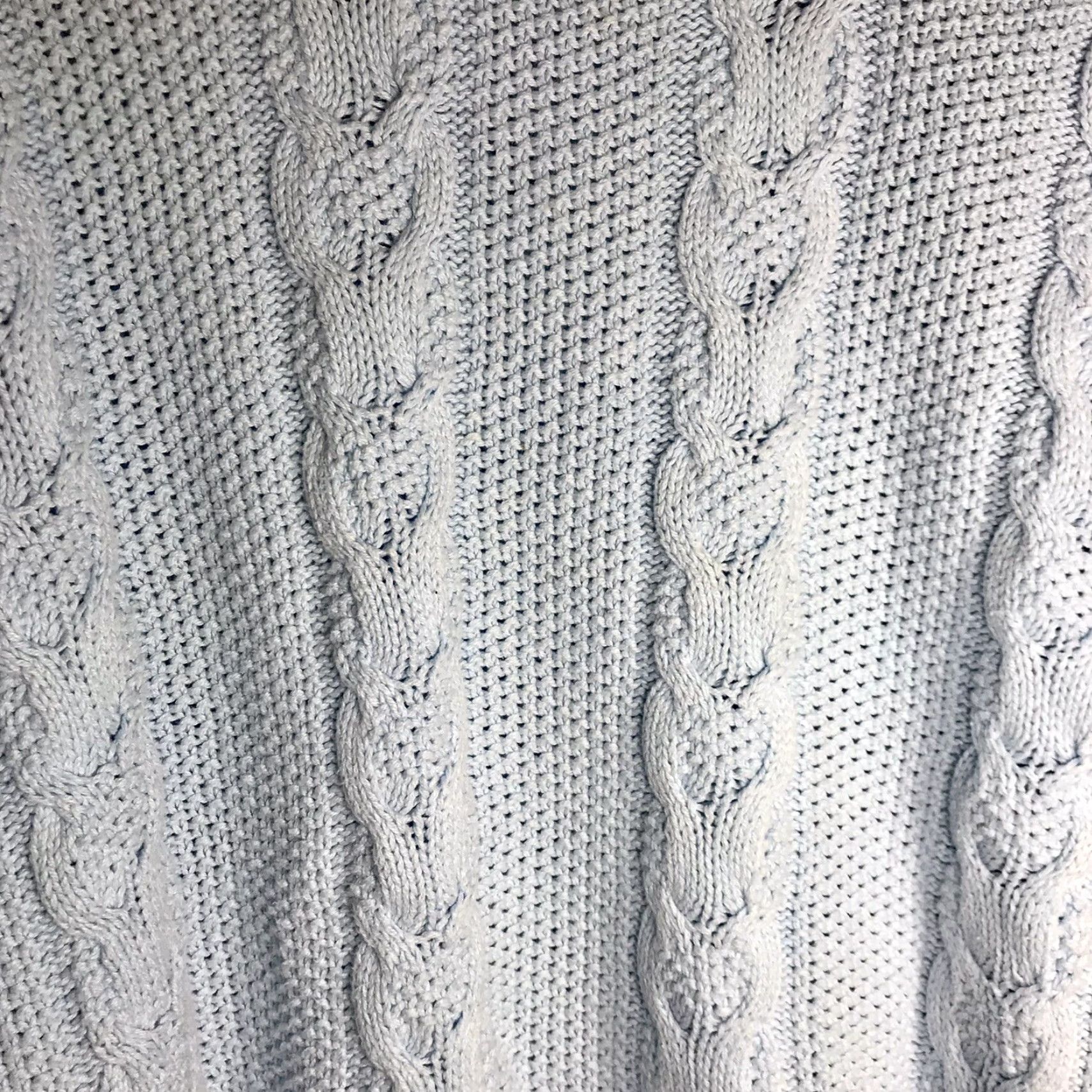 Vintage VINTAGE Lord Jeff Blue Fine Cotton Cable Knit Pullover Sweater Men’s Medium Size US M / EU 48-50 / 2 - 4 Thumbnail