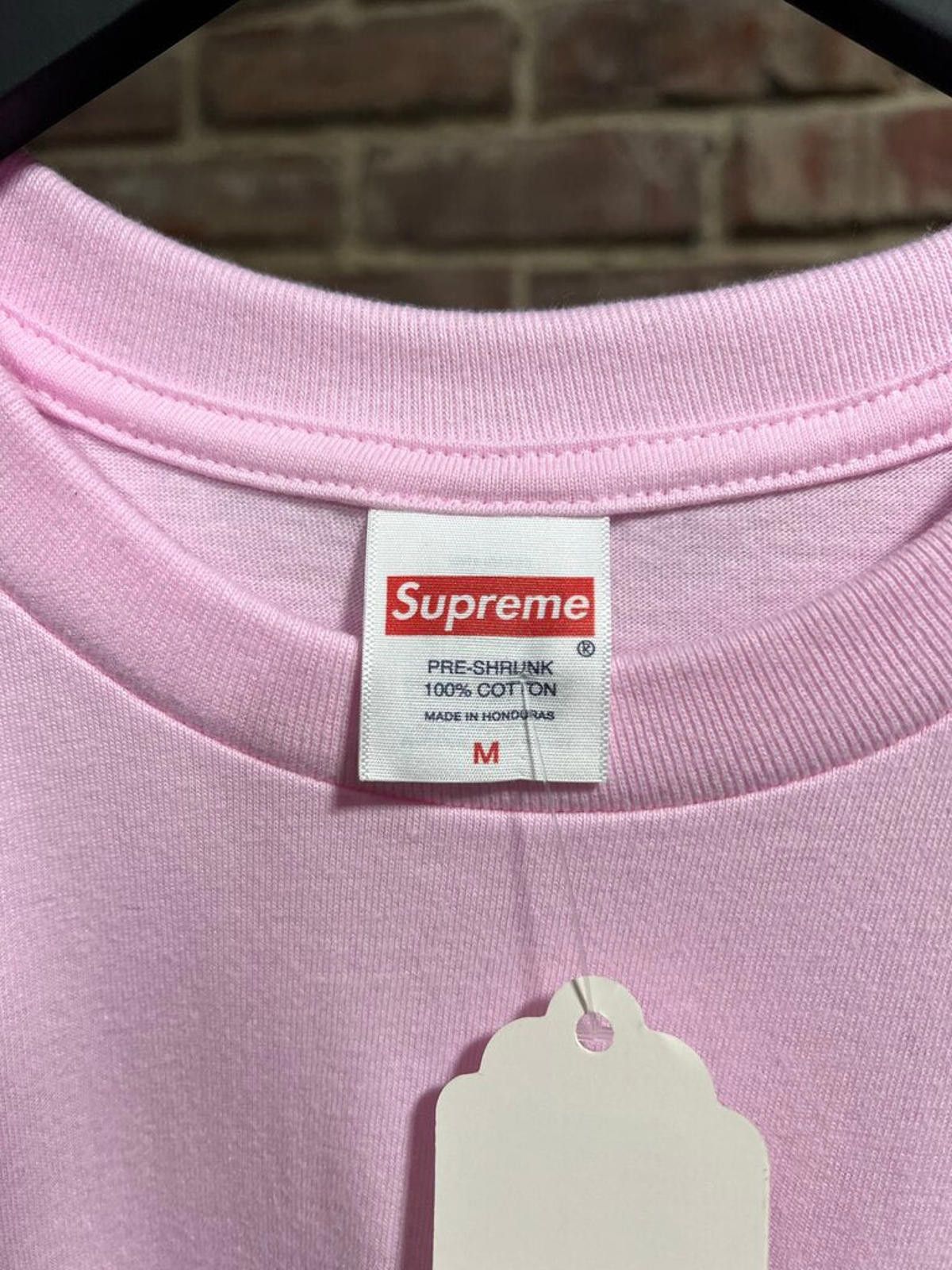 Supreme Supreme Girls Tee Light Pink Sz. M Size ONE SIZE - 3 Thumbnail