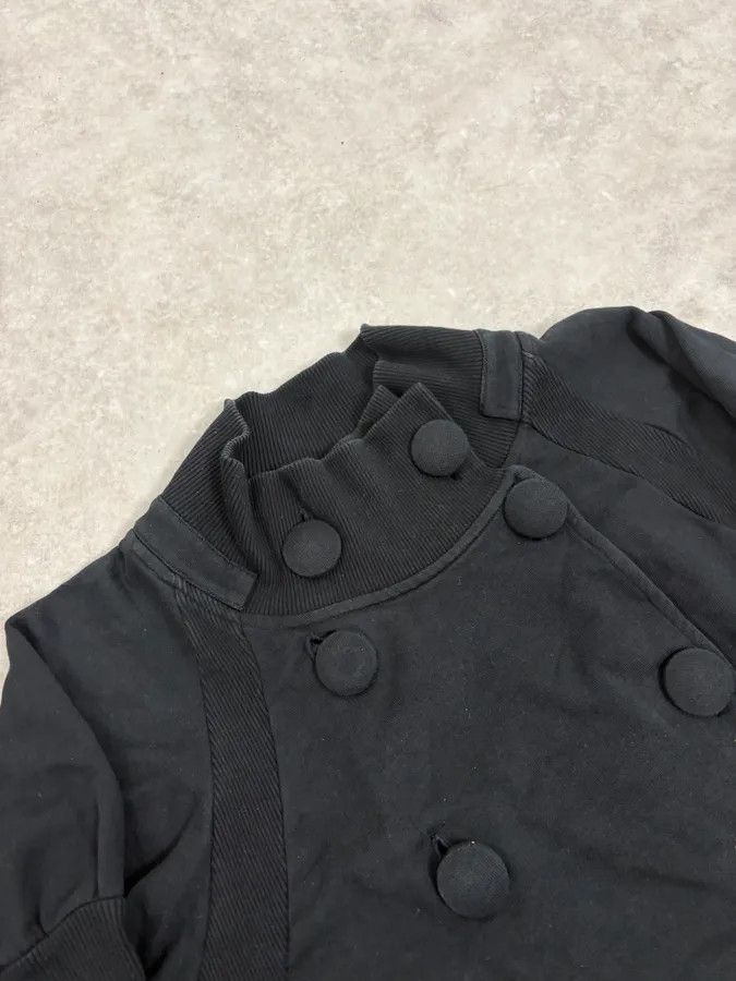 Kenzo Kenzo Asymmetrical Buttoned Light Black Jacket Size US M / EU 48-50 / 2 - 5 Thumbnail