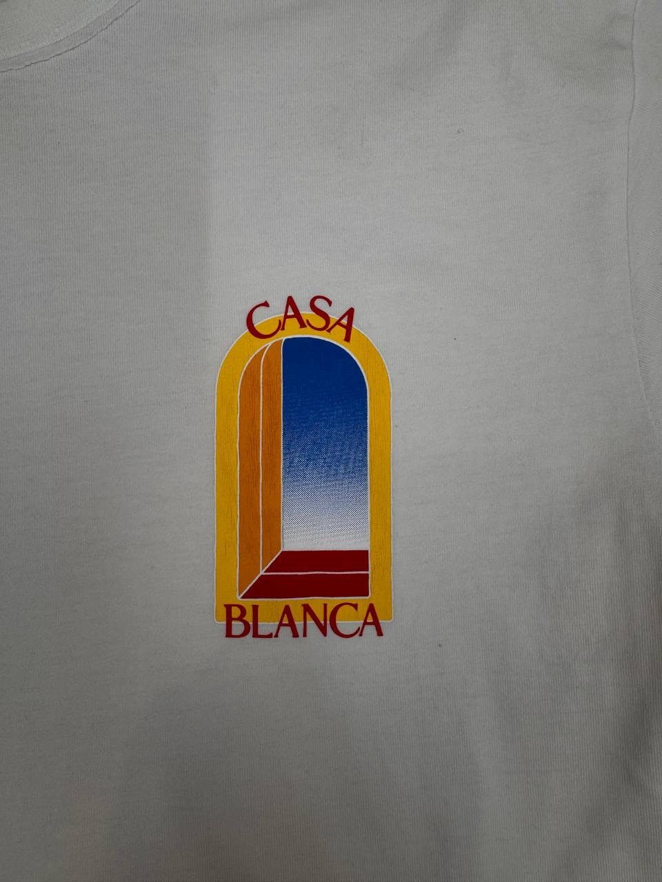 Casablanca Casablanca Tennis Club Men T-Shirt White Size XL Size US XL / EU 56 / 4 - 3 Thumbnail