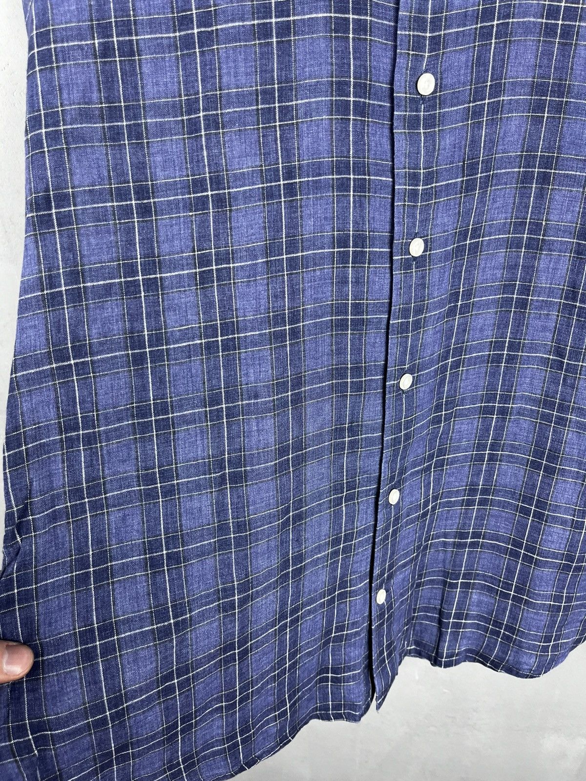 Hackett Hackett London linen shirt Size US S / EU 44-46 / 1 - 5 Thumbnail