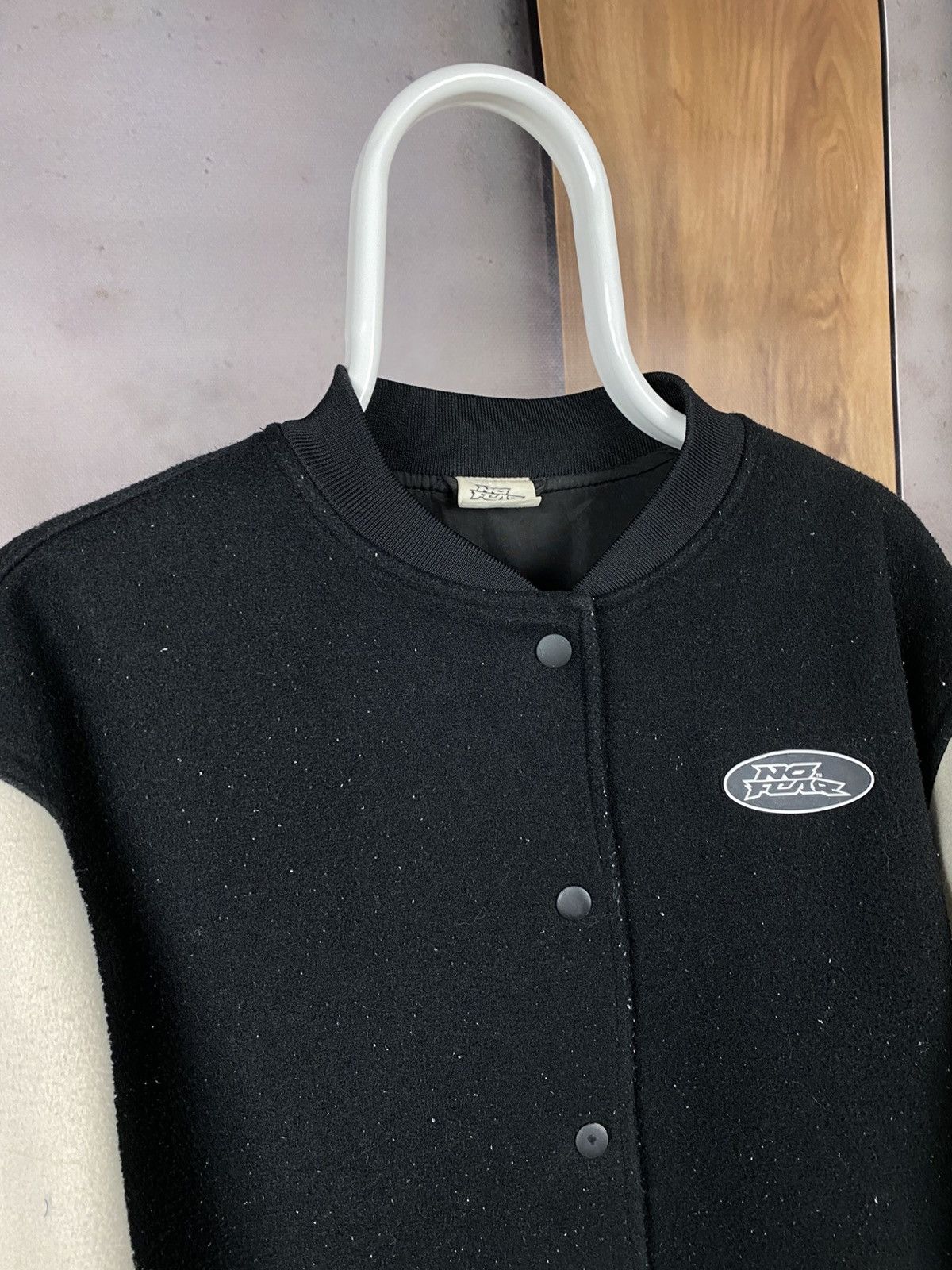 No Fear 🏁Bomber Jacket No Fear & H&M Comet Logo Rare Fleece Jacket🏁 Size US S / EU 44-46 / 1 - 4 Thumbnail
