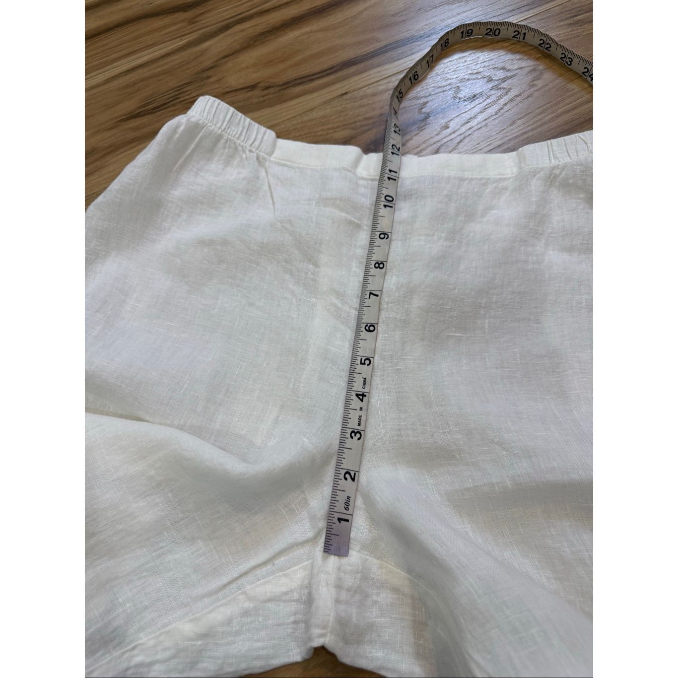 FLAX Flax linen white relax fit pants size M Size 30" / US 8 / IT 44 - 8 Thumbnail