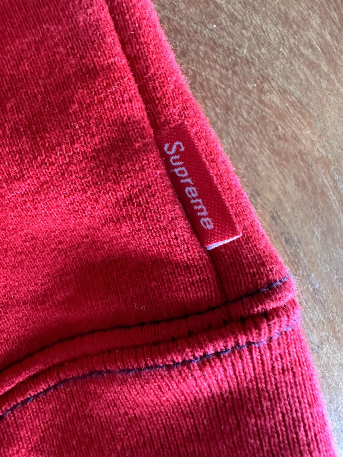 Supreme Supreme Split Crewneck (Red/Blue) Size US M / EU 48-50 / 2 - 5 Thumbnail