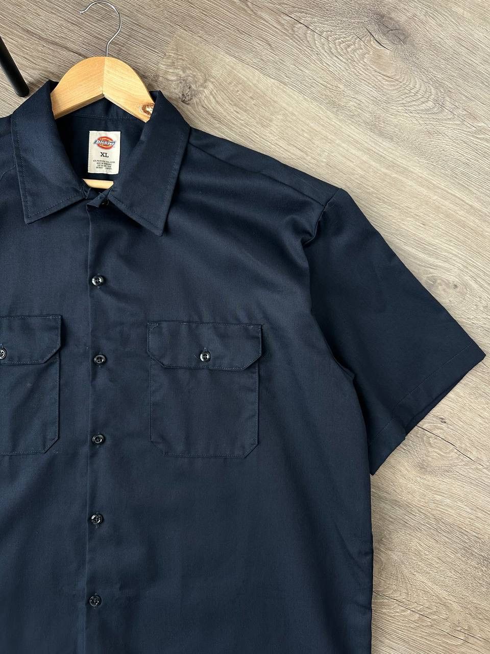 Dickies × Vintage Vintage Dickies Blue Skated Big Logo Tab Shirt Size US XL / EU 56 / 4 - 6 Thumbnail