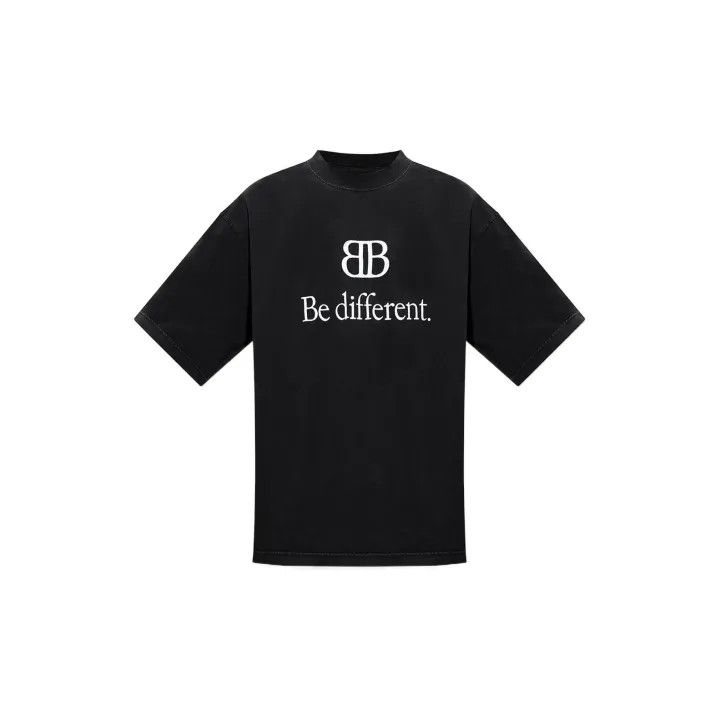 Balenciaga Balenciaga Be Different Short Sleeve T-Shirt Size US M / EU 48-50 / 2 - 1 Thumbnail