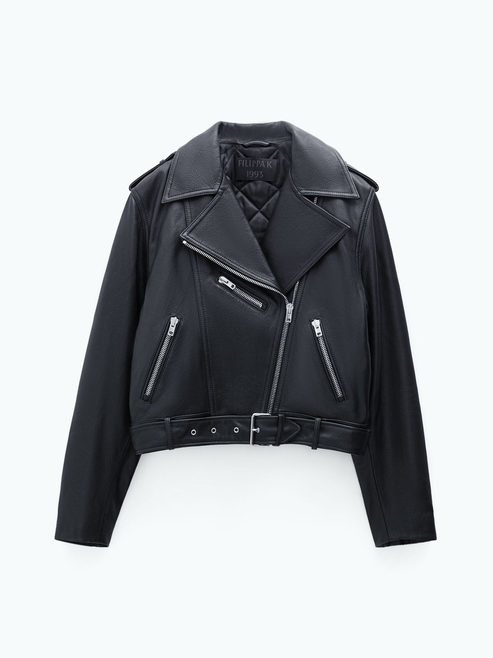 Filippa K Filippa K 93 Leather Biker Jacket Leather Jacket Size M / US 6-8 / IT 42-44 - 1 Thumbnail