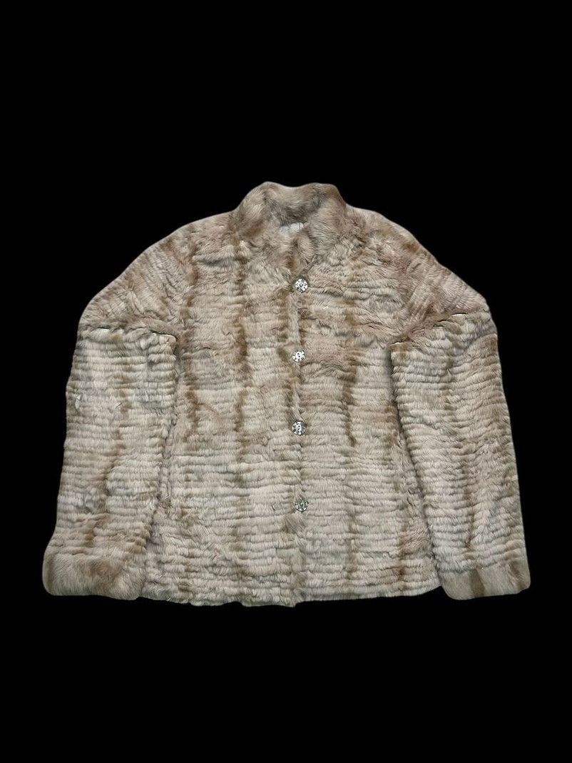 Balmain Vintage Balmain Reversible Quilted Fur Jacket Size M / US 6-8 / IT 42-44 - 1 Thumbnail