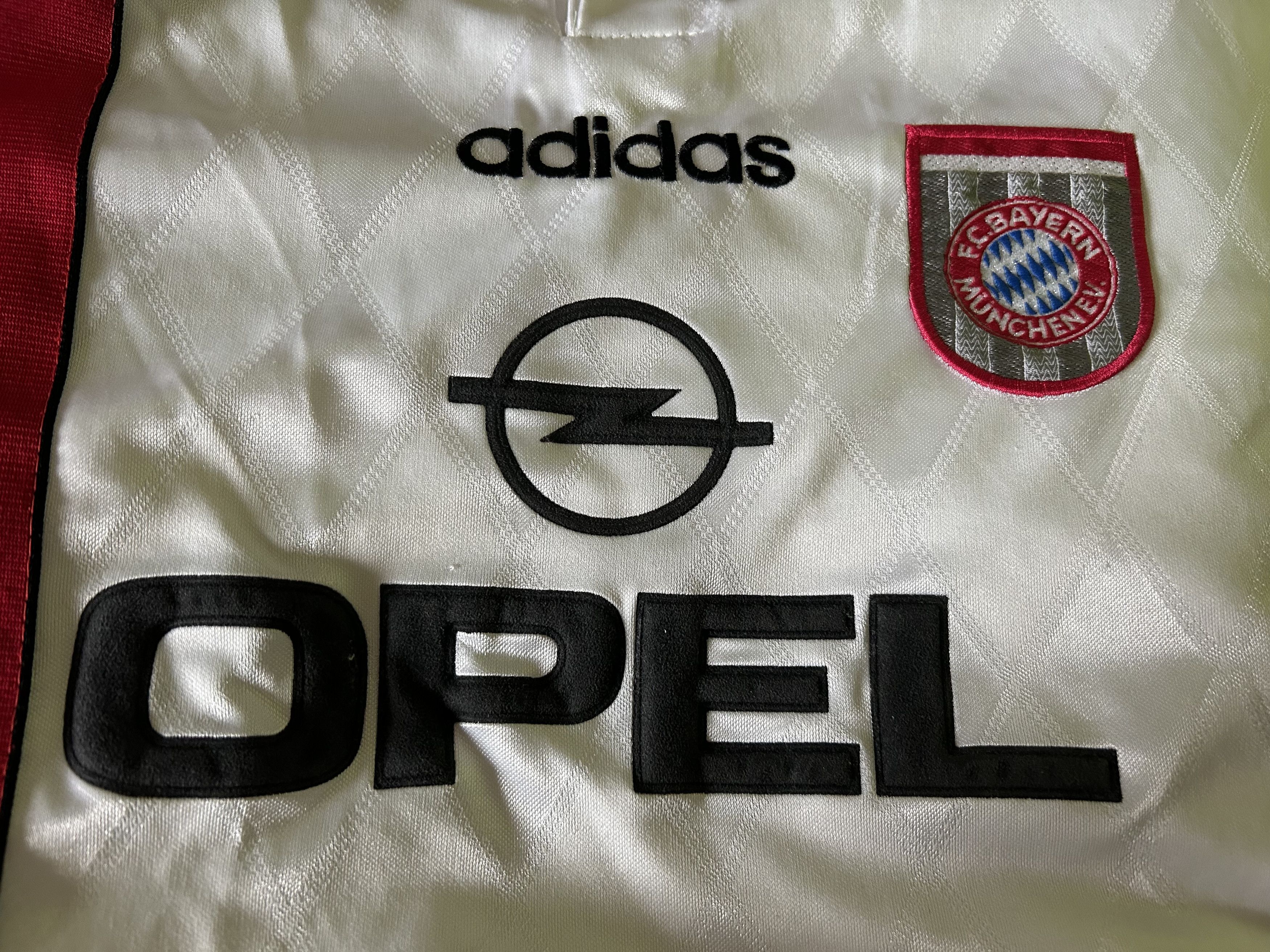 Adidas Vintage BAYERN MUNICH FC 1996 - 1998 - Adidas - S/M - UNIQUE Size US M / EU 48-50 / 2 - 5 Thumbnail