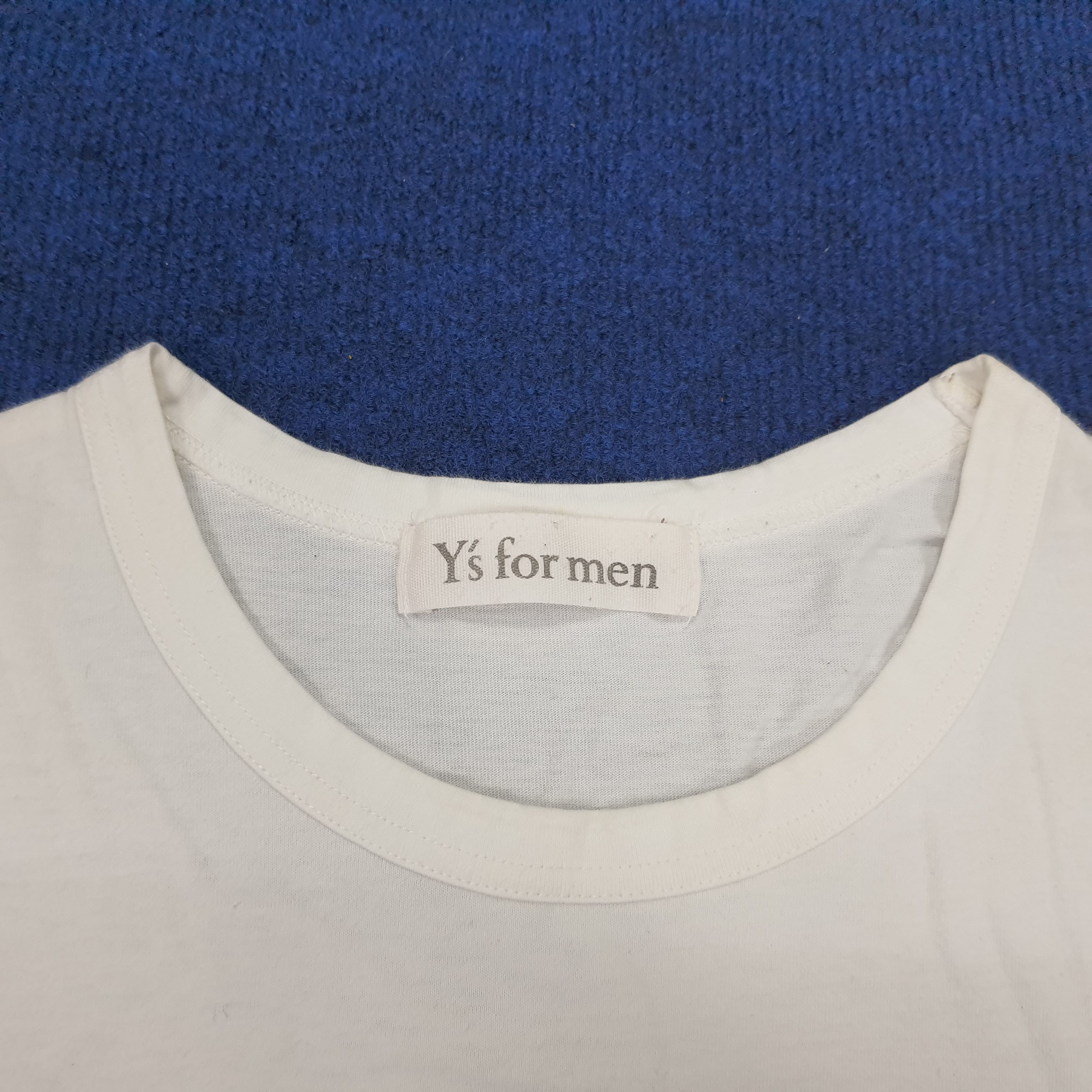 Vintage × Y's for Men × Yohji Yamamoto Vintage Y's For Men by Yohji Yamamoto T-shirt Size US M / EU 48-50 / 2 - 4 Thumbnail