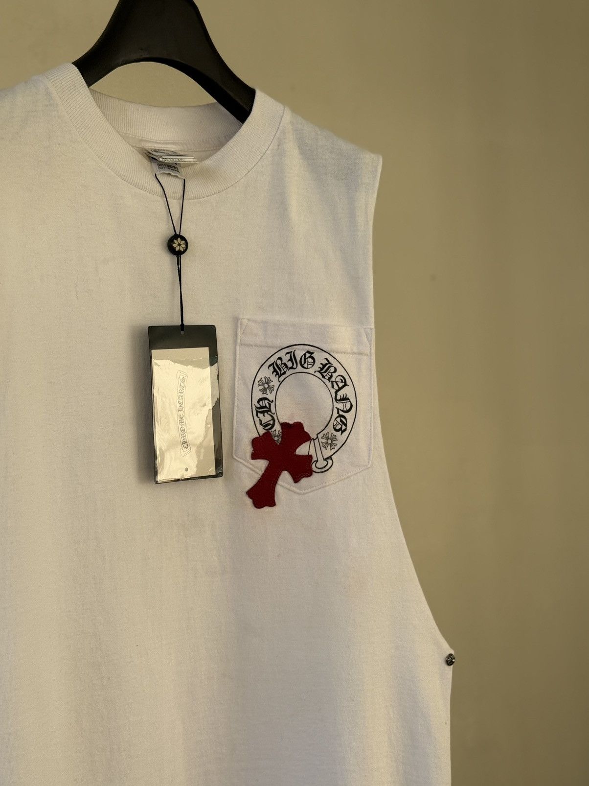 Chrome Hearts Chrome Hearts Red Patch Big Bang Collaboration Limited Edition Tank Top Size US M / EU 48-50 / 2 - 6 Thumbnail