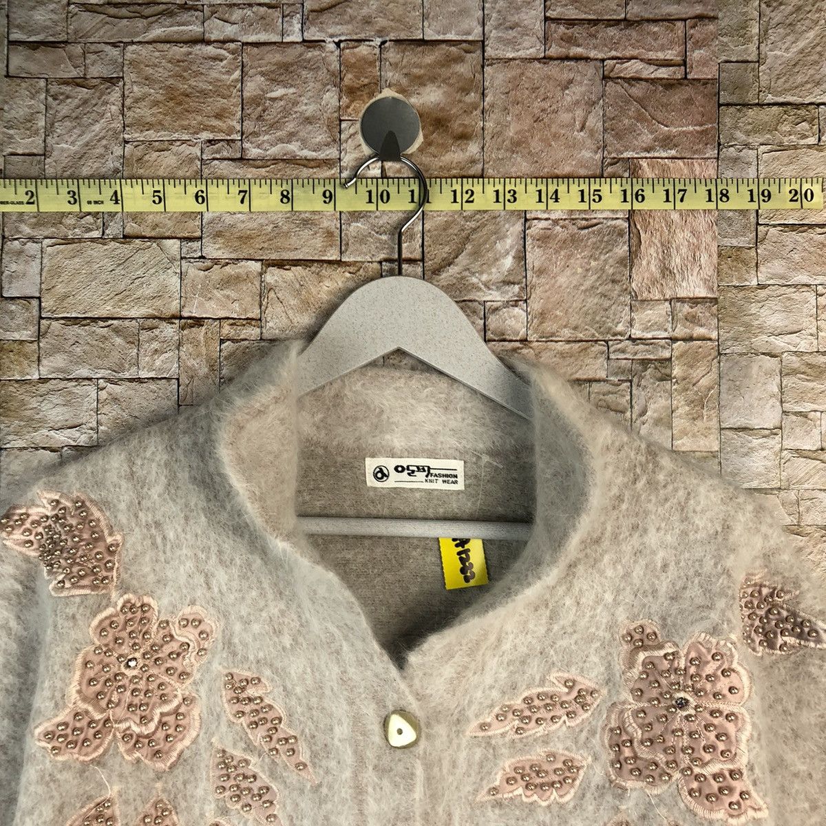 Japanese Brand Japan vintage mohair fur shaggy Cardigan Knitwear #A1232 Size S / US 4 / IT 40 - 4 Thumbnail