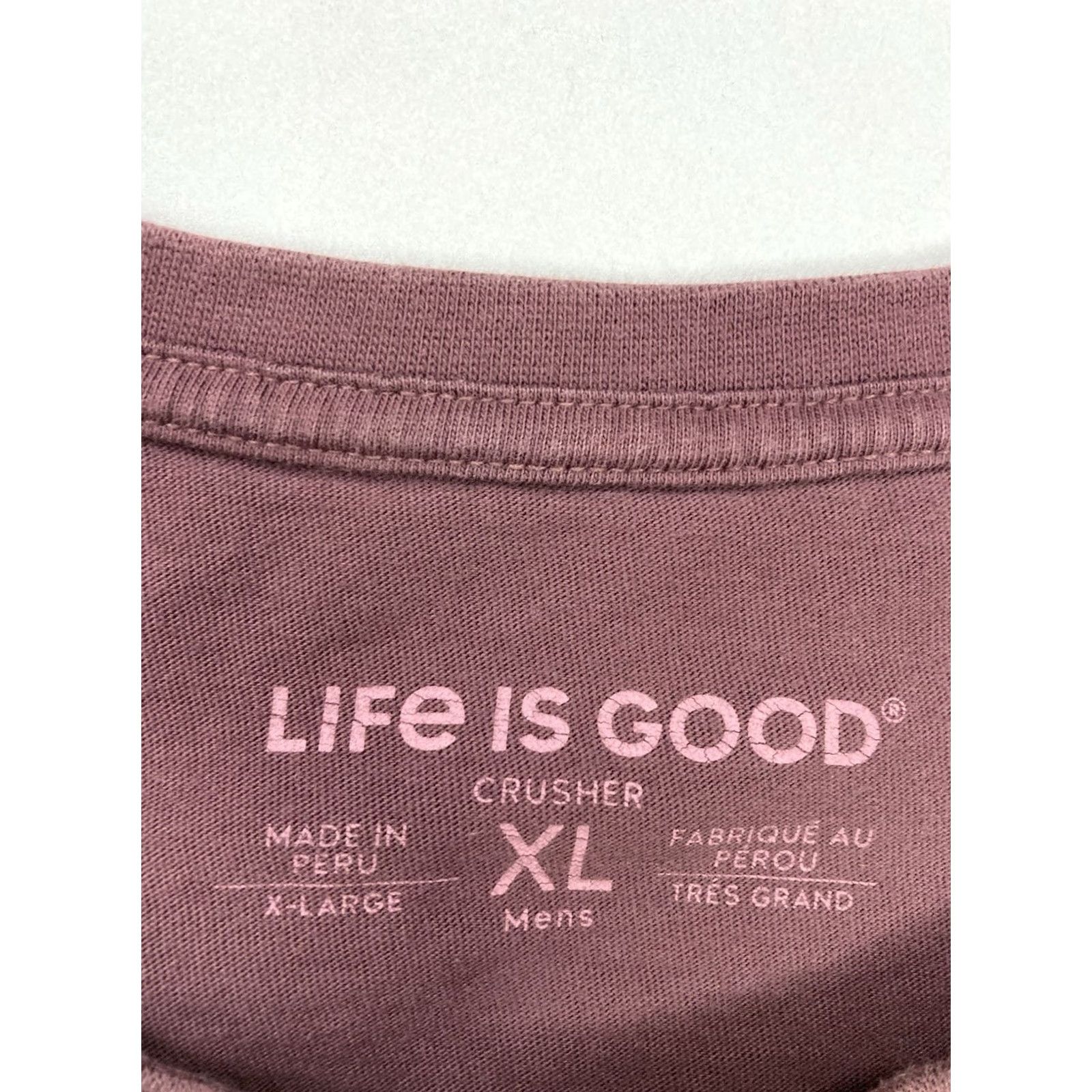 Life is Good Life is Good Crusher It's Tuesday Somewhere Taco Graphic T-shirt Men XL Red Size US XL / EU 56 / 4 - 4 Thumbnail