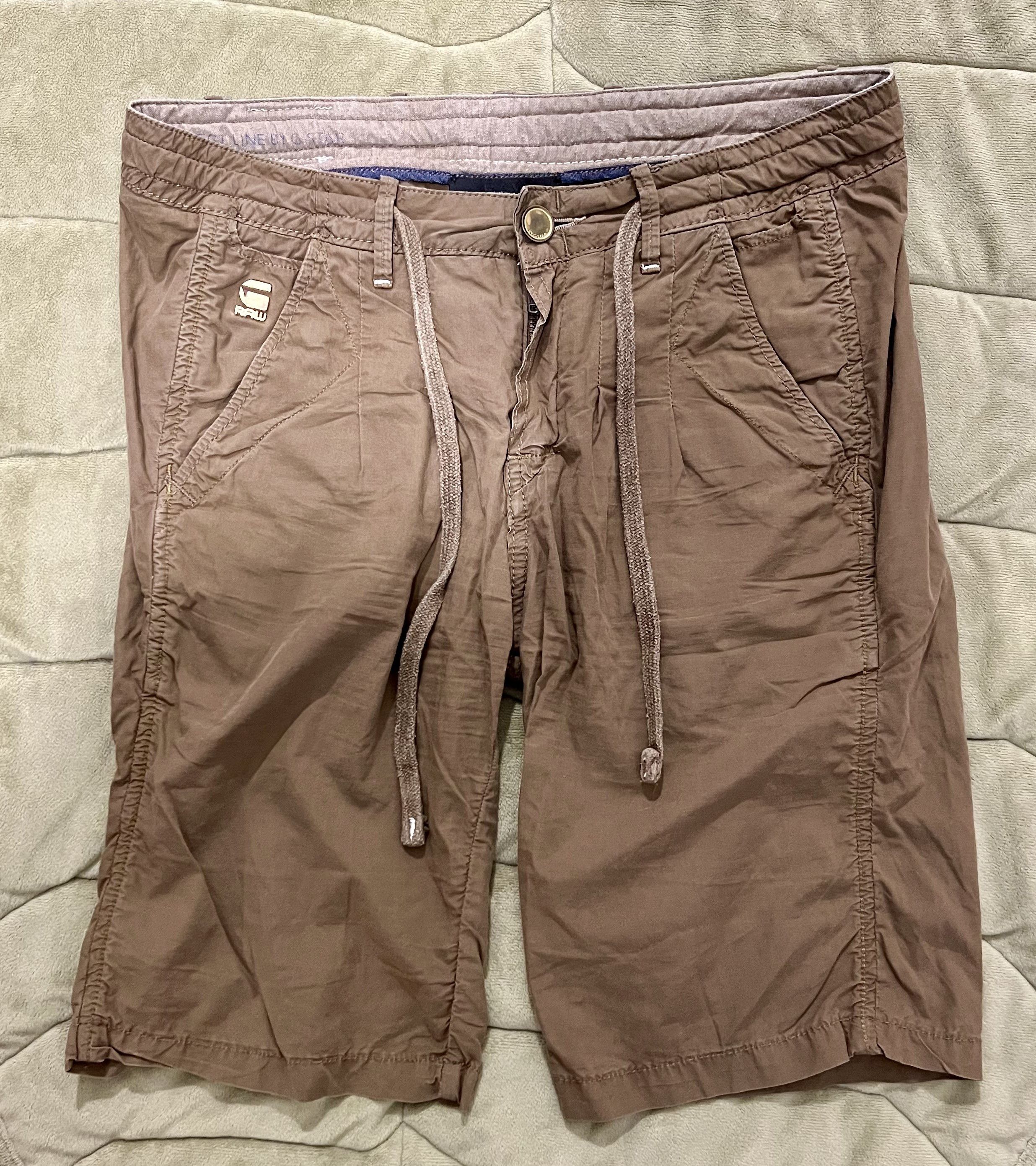 G-Star G-Star RAW Brown Casual Shorts Size 32" / US 10 / IT 46 - 2 Thumbnail
