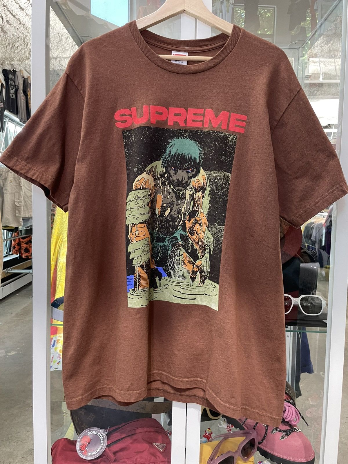 Supreme Supreme Maradona Tee SS24 Grey | Grailed