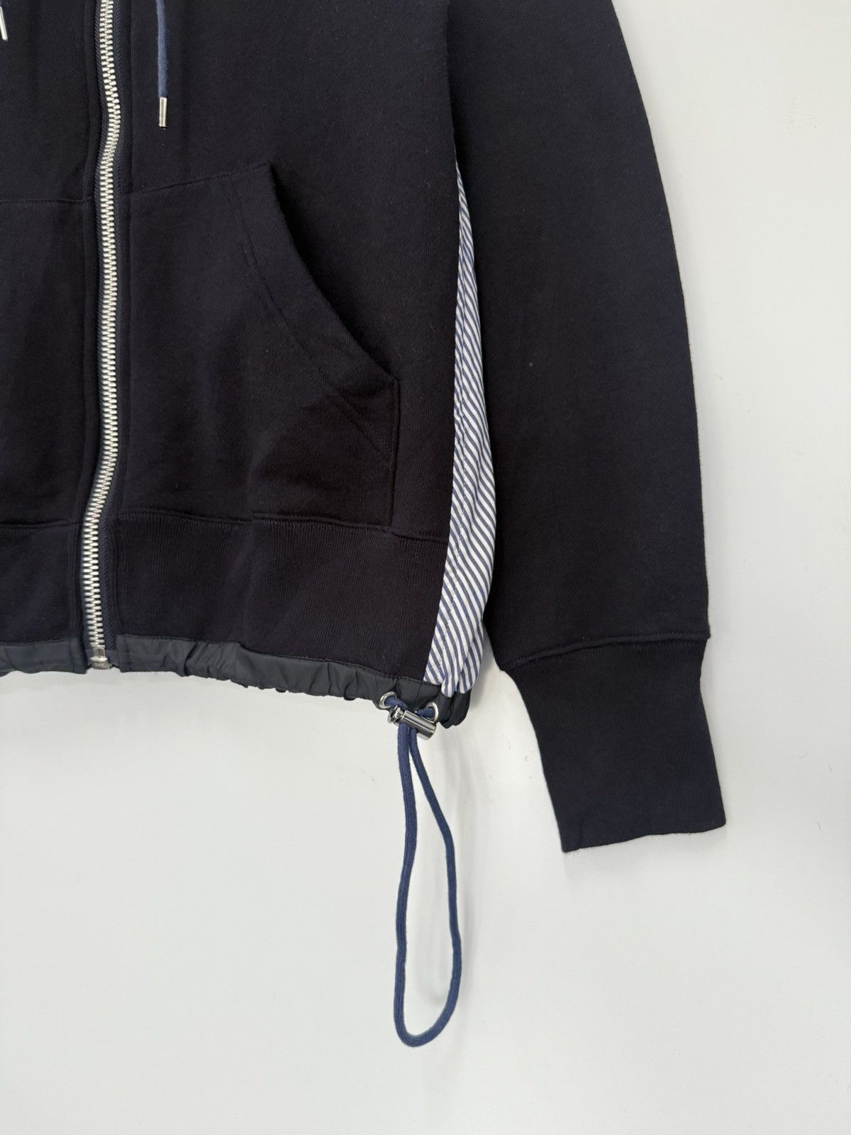 Sacai 🔥 SACAi Mix Docking 17-03779 Sporty Hoodie Sweat - 1 Size US S / EU 44-46 / 1 - 2 Thumbnail