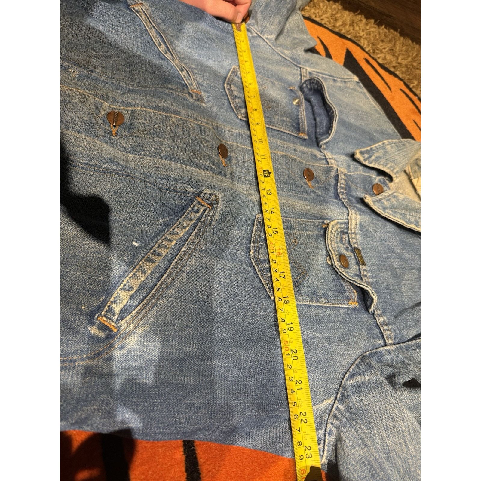 Band Tees × Vintage Vintage 70s Allman Brothers Jean Jacket Maverick Sanforset Size US M / EU 48-50 / 2 - 8 Thumbnail