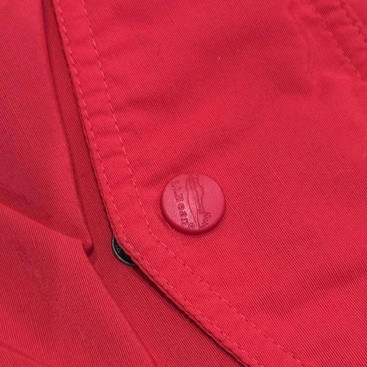 Designer Red LL Bean Windbreaker Jacket Size S / US 4 / IT 40 - 5 Thumbnail