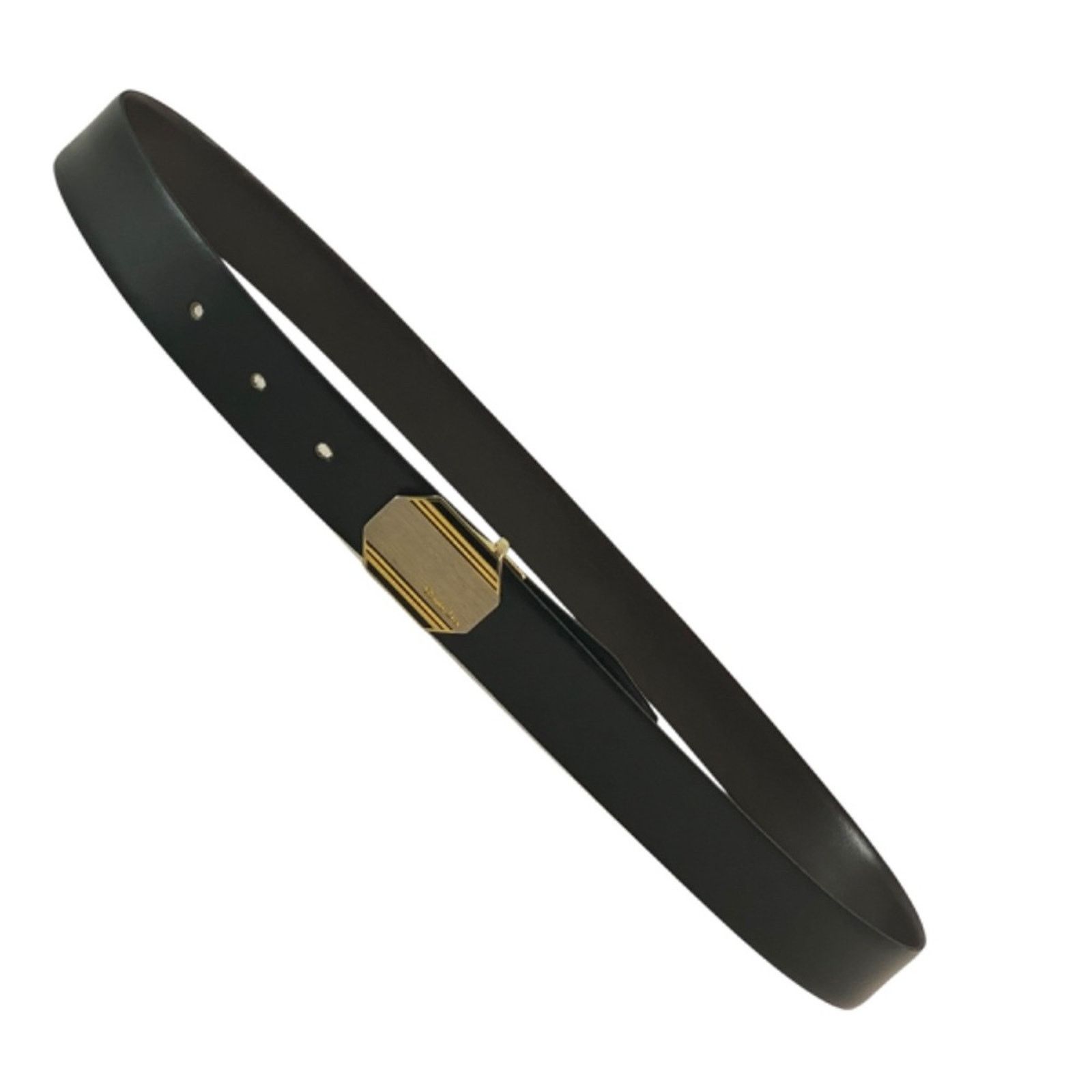 Dior Christian Dior Vtg Reversible Belt Gold Silver Buckle Sz 34 Size 34 - 3 Thumbnail