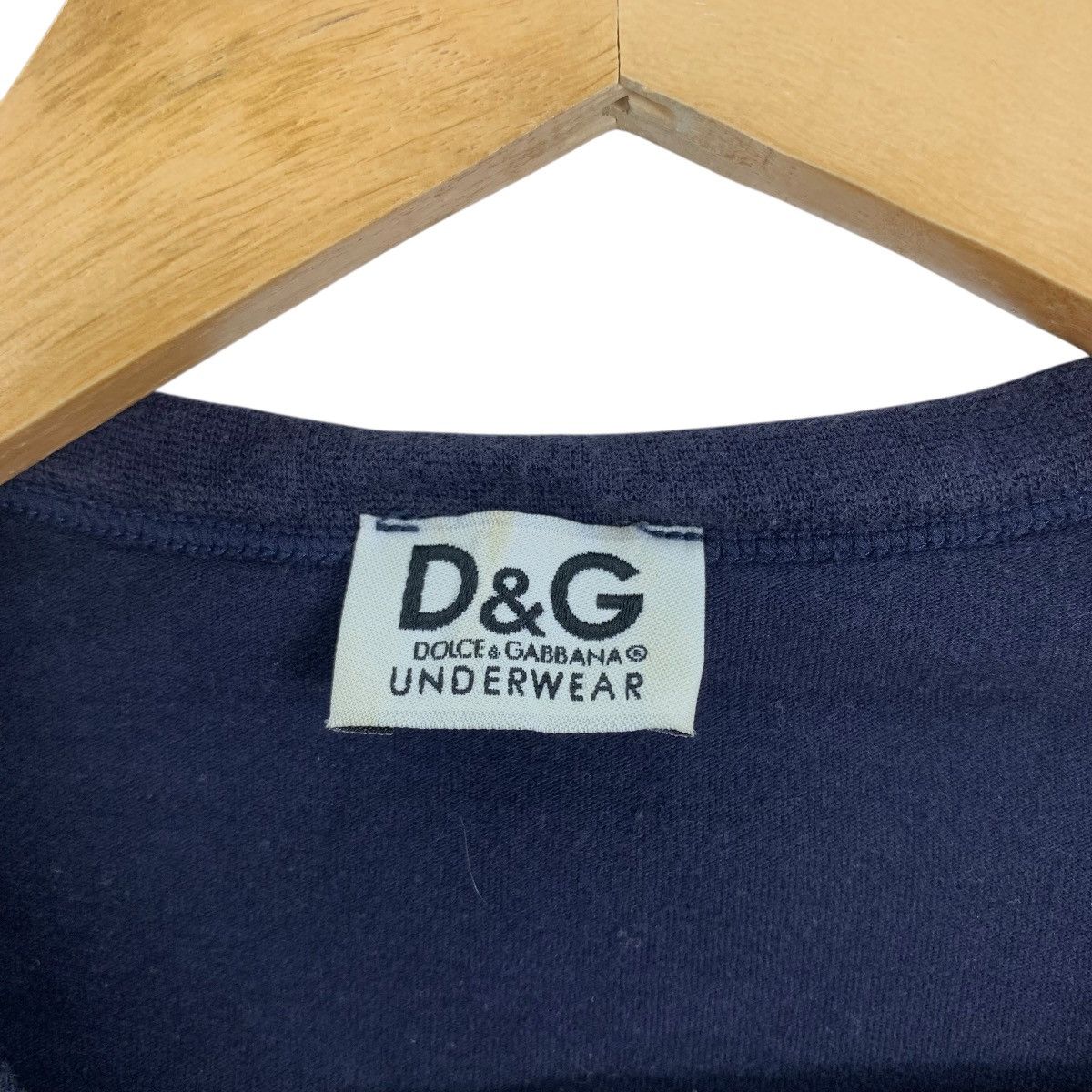 Dolce & Gabbana DOLCE AND GABBANA D&G Underwear Embroidered Tshirt Size US S / EU 44-46 / 1 - 5 Thumbnail