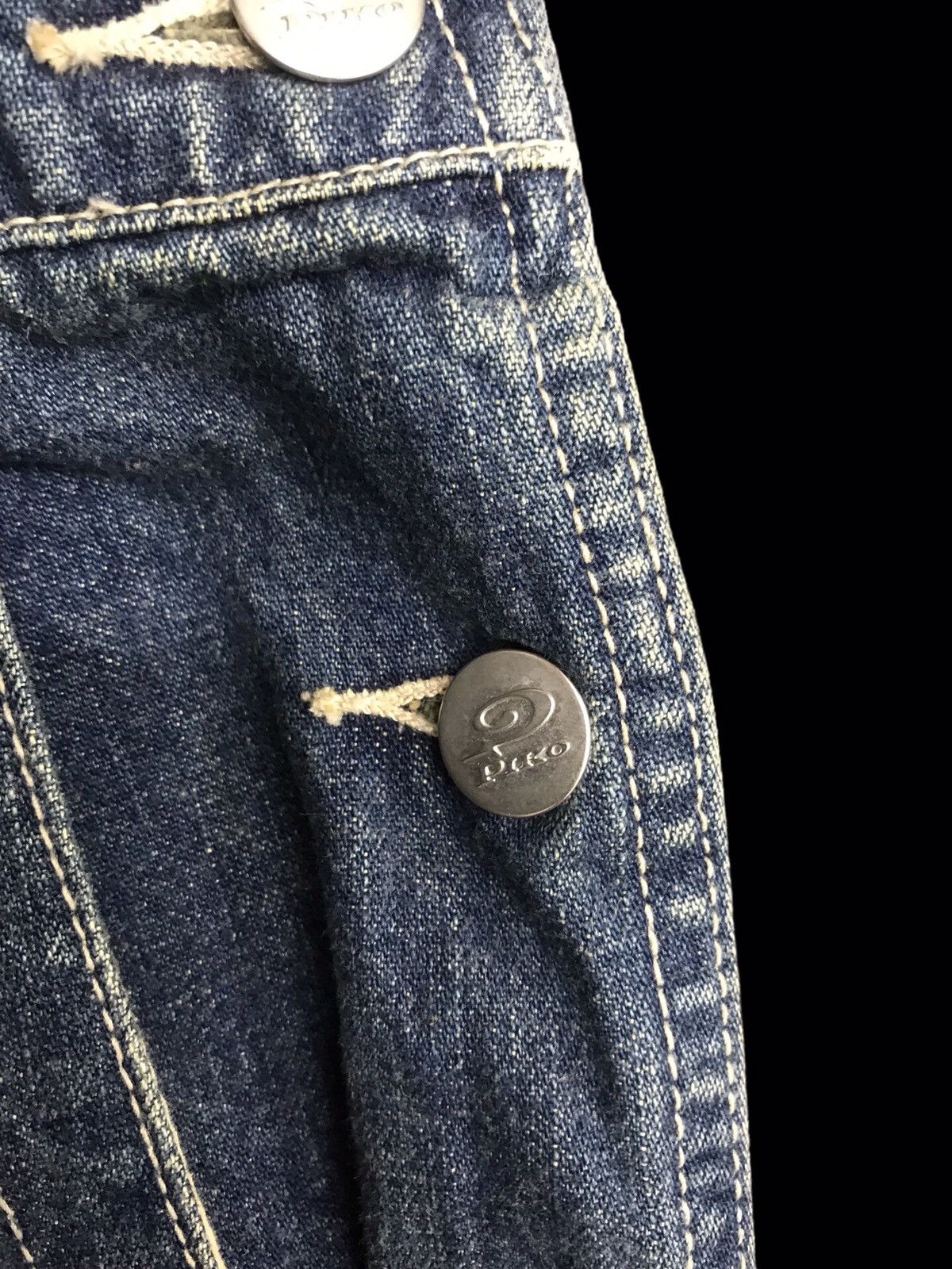 Other 💥Surf Style💥 PIKO Baggy Denim Overall Size US 34 / EU 50 - 3 Thumbnail