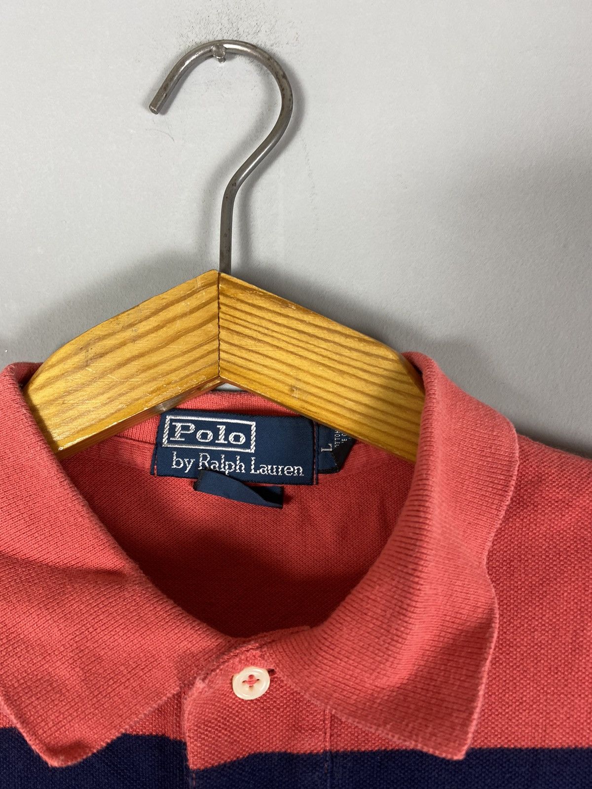 Vintage Vintage mens polo Ralph Lauren polo tee T-shirt Size US L / EU 52-54 / 3 - 4 Thumbnail