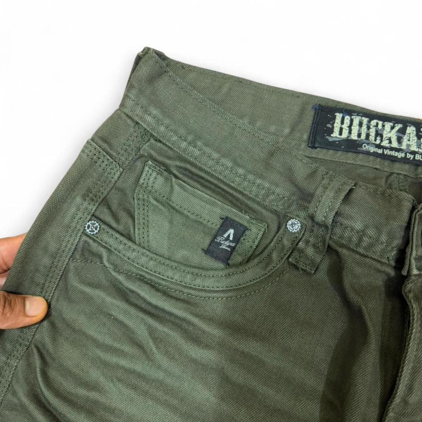 Other Buckaroo green cargo denim pants Size US 30 / EU 46 - 6 Thumbnail