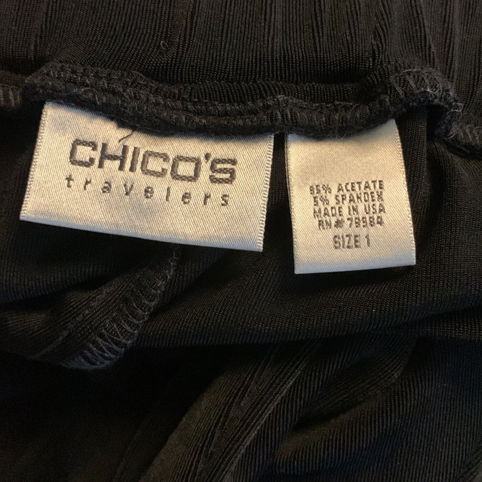 Chicos Chico’s Travelers Women's Medium Ankle Pants Hi-Rise Size 26" / US 2 / IT 38 - 2 Thumbnail