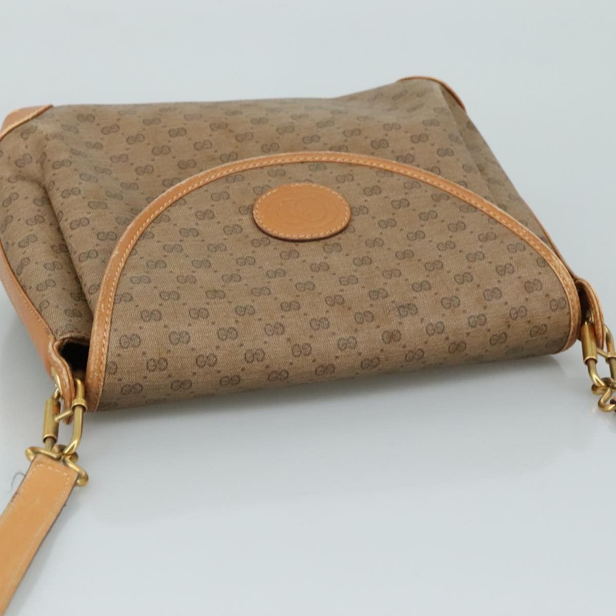 Gucci GUCCI Micro GG Supreme Shoulder Bag Pvc Beige Gold Size ONE SIZE - 6 Thumbnail