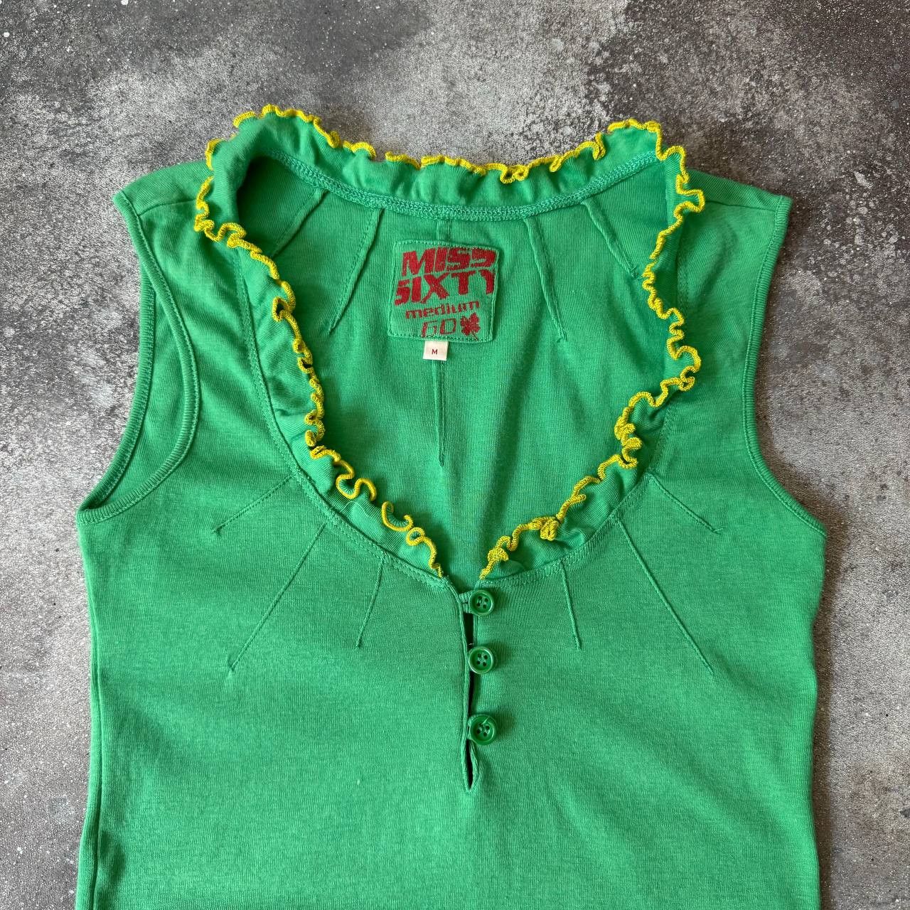 Miss Sixty × Vintage Y2K Miss Sixty Vintage Tank Top Size M / US 6-8 / IT 42-44 - 2 Thumbnail