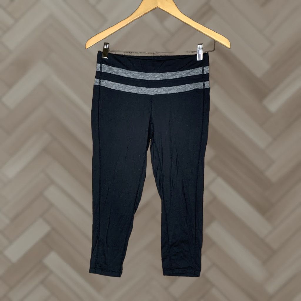 Prana Prana Florence Capri Womens Size Small Black Capri Leggings Mens? Size ONE SIZE - 1 Thumbnail