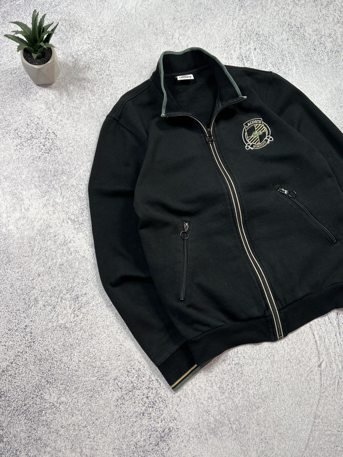Lacoste × Vintage Vintage Lacoste Zip Up Jacket Size US S / EU 44-46 / 1 - 3 Thumbnail