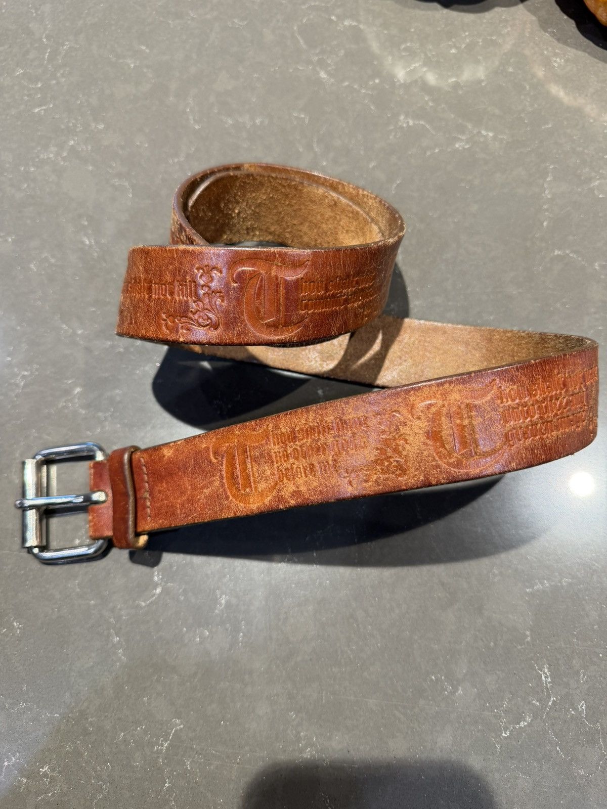 Supreme SUPREME TEN COMMANDMENTS BELT Size 32 - 1 Thumbnail