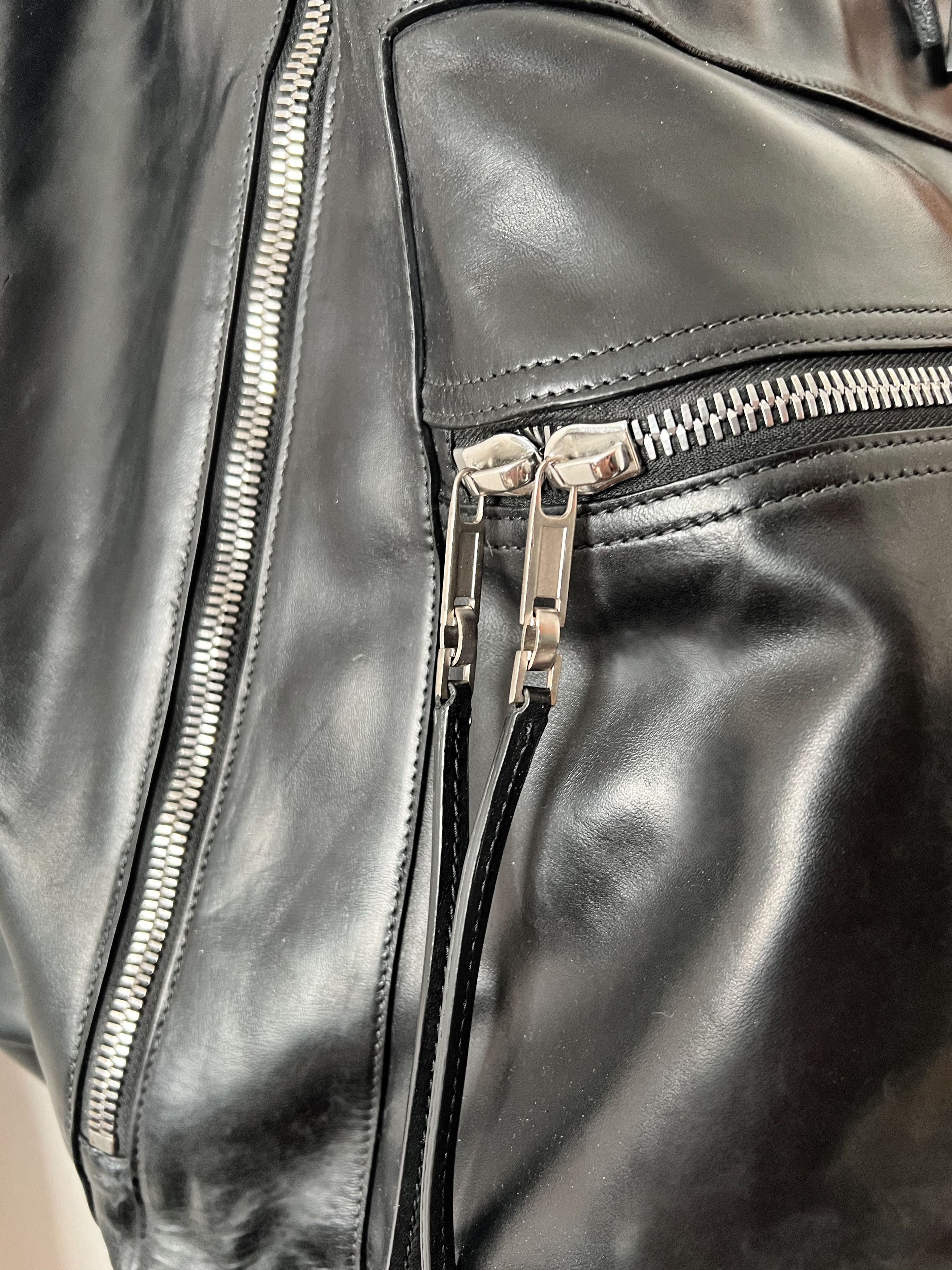Rick Owens Very Rare Very Big Leather Backpack Size ONE SIZE - 10 Thumbnail
